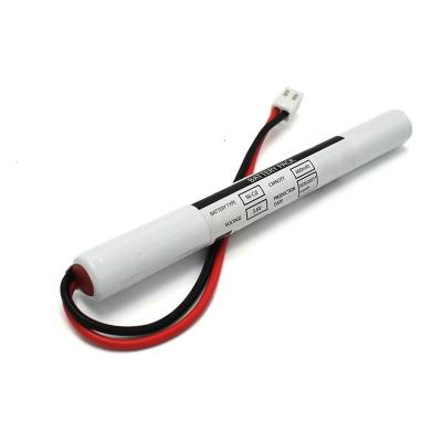 China AA600mah 3.6v Emergency Exit Sign Battery NiCd Rechargeable Battery Pack for sale
