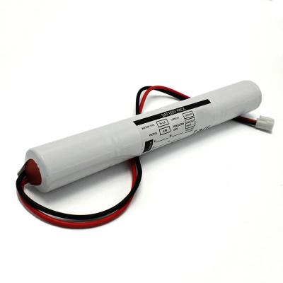 China Ni Cd Rechargeable Battery Packs C2500mah 4.8V For Emergency Lighting for sale