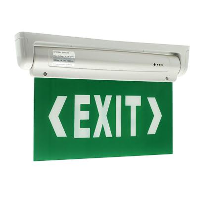 China AC85V 3 W Lithium Ion Battery Emergency Light 300Lm 6500k LED Exit Downlight for sale