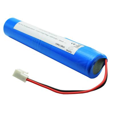 China Stick Type 6.4 V Cylindrical LiFePO4 Battery 6600mAh JST VH 2P Connector IFR26650 for sale