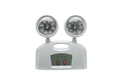 Cina 3W Double Head Emergency Light AC 85-265V ABS With Handle in vendita