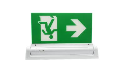China 3 Hours Duration Emergency Exit Light Power 2W ABS for sale