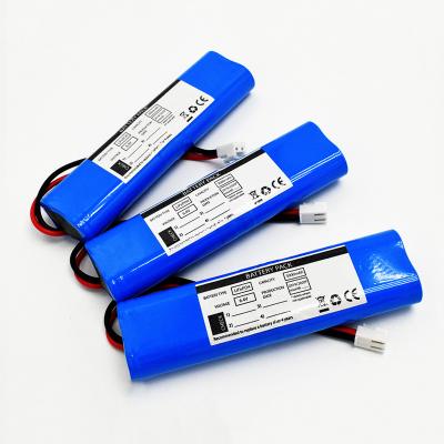 China 18650 3000mAh 6.4 Volt Side By Side Type LiFePO4 Batteries High Temperature Performance for sale