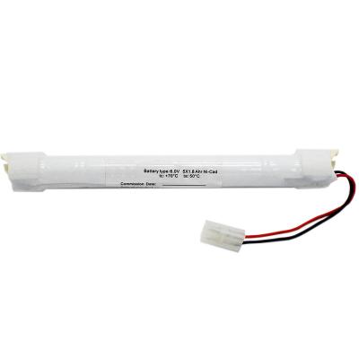 China Nicad Emergency Lighting Battery With Good Safety SC1800mAh 6.0V for sale