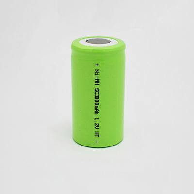 China SC 3000 MAh Battery HT NiMh Cells 1.2V 0.1C Standard Charge for sale