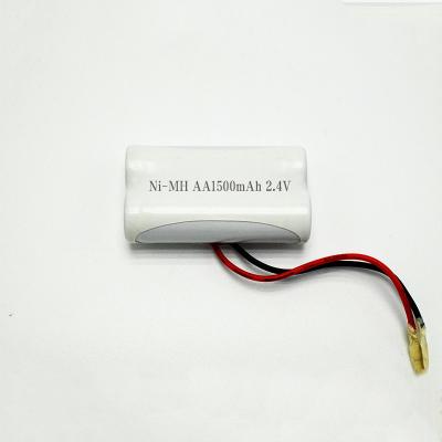 China Baterías das alta temperatura 2.4V AA1500mAh de la luz de la salida de emergencia del níquel e hidruro metálico en venta