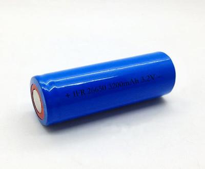 China 3200mAh 26650 Lifepo4 Battery 3.2V Single Stick For Emergency Lights for sale