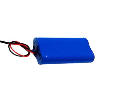 China Emergency Light 6000mAh LiFePO4 Battery Side By Side 18650 6.4V Cell for sale