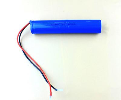 China LiFePo4 Lithium IFR26650 Battery Pack 6.4 Volt 3000mAh For Emergency Lighting for sale