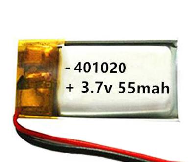 China 55 pilha recarregável do OEM 3,7 V da luz de MAh Lithium Ion Battery Emergency à venda