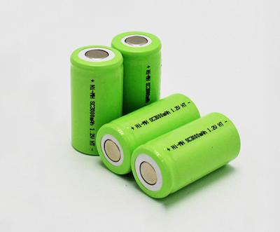 中国 NI MHの出口ライト電池のパックSC3000mAh 1.2V HTの細胞生命4年の 販売のため