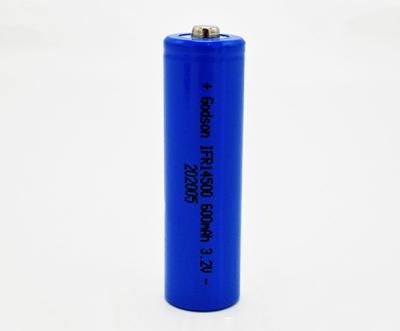 China Iluminando a bateria recarregável 14500 LiFePO4 de 3,2 volts favorável ao meio ambiente à venda