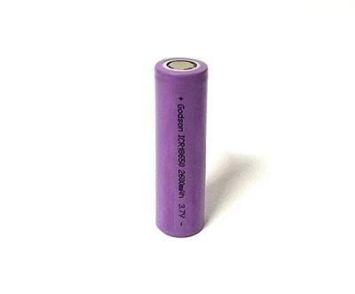 China ICR18650 Lithium Ion Battery Emergency Light Battery Environment Friendly 2500mAh for sale