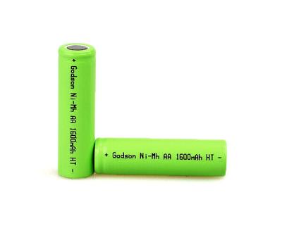 China Emergency Lighting Battery | Ni-MH AA 1600mAh 1.2V | Long Service Life for sale