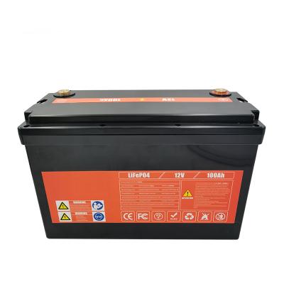 China Rechargeable 12V LiFePO4 Battery Golf Cart Battery Lithium Battery 100Ah 1800W for sale
