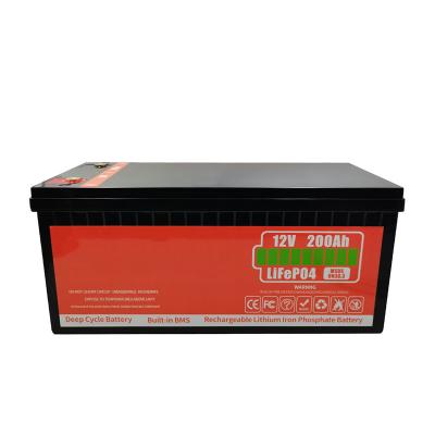 China Deep Cycle 12V LiFePO4 Battery 50Ah 200Ah Lithium Ion Battery for sale