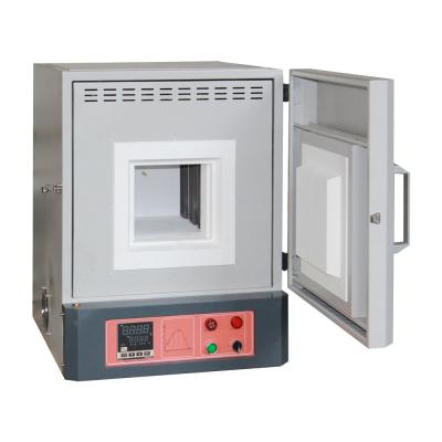 China 1400C Temperature Lab Mini Muffle Furnace For Metal Parts Sintering for sale