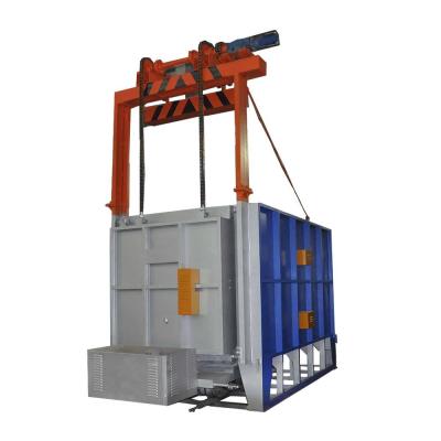 China Safety Bogie Hearth Furnace With Automatic Trolley Up To 1200 Degree C for sale