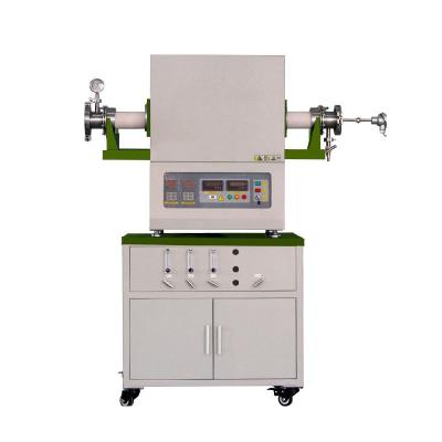 China 1700C CVD High Temperature Tube Furnace With 3 Channel Gas Mixer Vacuum Pump for sale