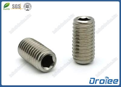 China 316 Stainless Steel M10 Flat Point Set Screw for sale
