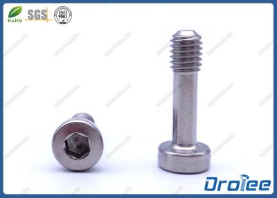 China 304 Stainless Steel M6 Socket Head Captive Screw w/ Low Profile for sale