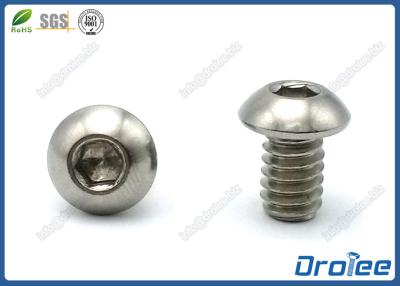 China ISO 7380 Stainless Steel 316 Button Head Socket Cap Screw for sale