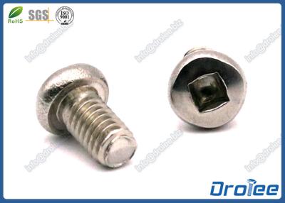 China 304/410/316 Stainless Square Drive Pan Head Thrilobular Thread Forming Screws for sale