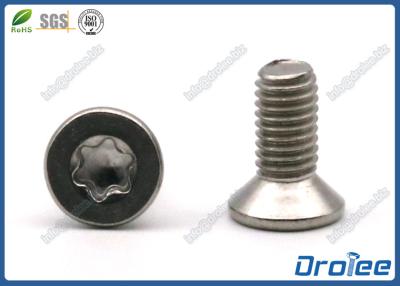 China 304/316/18-8 Stainless Steel Torx Star Drive Flat Head Machine Screws for sale