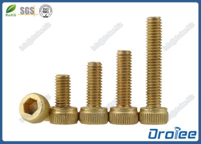 China DIN912 Brass Knurled Head Socket Cap Screw for sale