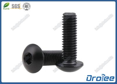 China Black Stainless Steel Button Head Socket Cap Screw for sale