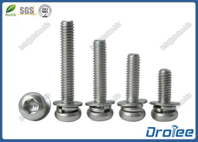 China 304/18-8/A2 Stainnless Steel Torx Pan Head Metric SEMS Screws for sale