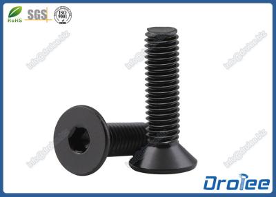 China A2/A4/304/316 Stainless Steel Black Oxide Flat Head Socket Cap Screw for sale