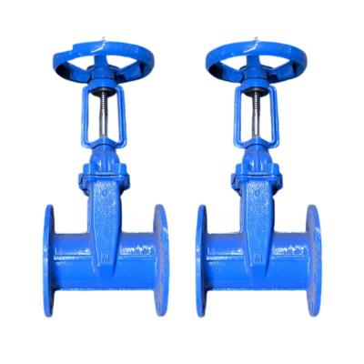 China ODM Support F4 GGG50 PN10/PN16 Cast Iron Gate Valve with Bronze Seal and Metal Seat for sale