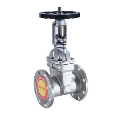 China 304 Stainless Steel Soft Seal Flange Gate Valve Z41X-16P for Water Pump Fire Protection for sale