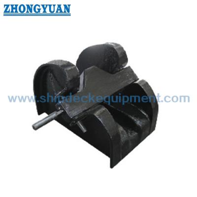 China JIS F 2031 Casting Steel Bar Type Anchor Chain Stopper Ship Mooring Equipment for sale