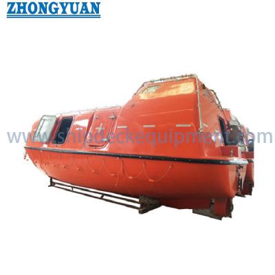 China 150PAX Totally Enclosed Lifeboat Tanker Version Ship Life Saving Equipment for sale