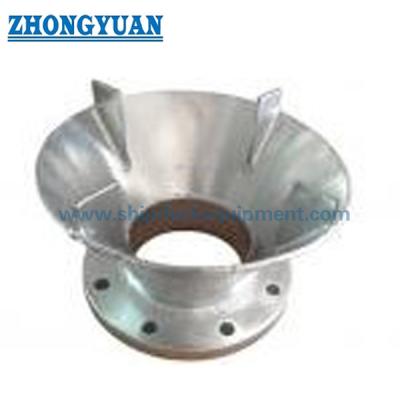 China Ship Galvanized Suction Bell Mouth Marine Pipe Fittings for sale