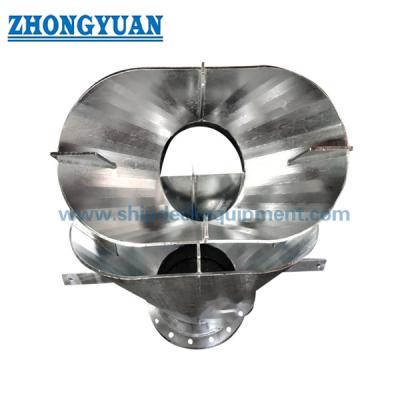 China Stainless Oval Type Suction Bell Mouth Marine Pipe Fittings for sale