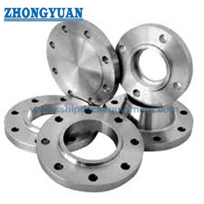 China Round Type Stainless Steel Marine Flange Marine Pipe Fittings for sale