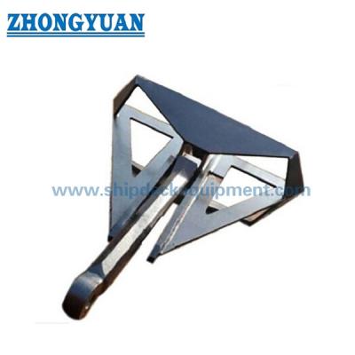 China Welding Type High Holding Power Flipper Delta Anchor For Offshore Anchor And Anchor Chain for sale