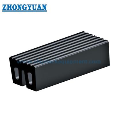China Low Reaction Force W Type Rubber Fender Ship Underwater Part Marine Rubber Fender for sale