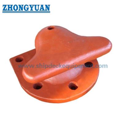 China Casting Steel Tee Head Dock Bollard With Anchorage Ship Mooring Equipment for sale