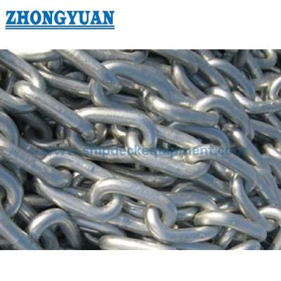 China Galvanized Open Link Anchor Chain for sale