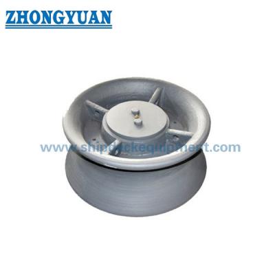 Китай Тип ISO 13755 Fairlead ролика стали отливки одиночный без противопыльного кожуха	Корабль причаливая оборудование продается