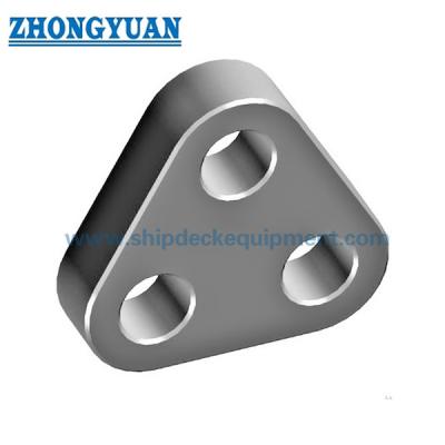 China Steel Triangle Marine Plate Delta Plate For Towing Ship Towing Equipment for sale