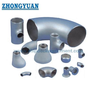 China Stainless Steel Pipe Reducer Elbow T Branch Marine Pipe Fittings for sale