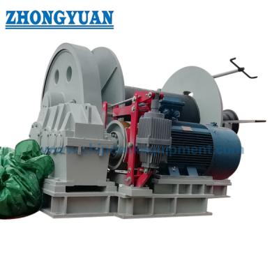 China Equipamento de amarração elétrico da plataforma do navio do guincho da extremidade de entortamento do único cilindro único à venda