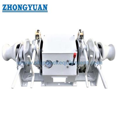 China Double Gypsy Double Warping End Boat Electric Hydraulic Anchor Windlass Ship Deck Equipment for sale