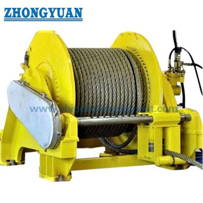 China Large Pull Capacity Marine Hydraulic Towing Winch Ship Towing Equipment for sale