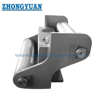 China CB 3015 Type B Four Steel Rollers Marine Fairlead For Engineering Vessel Ship Towing Equipment for sale
